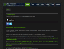 Tablet Screenshot of nigelgreensapps.com